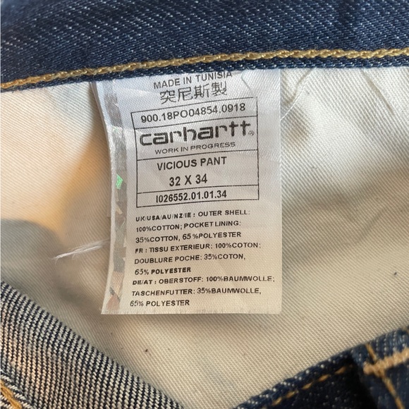 Carhartt WIP men’s jeans - Picture 3 of 5